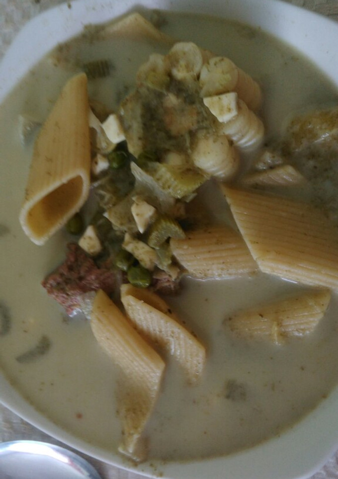 Una foto de Sopa de Menestron