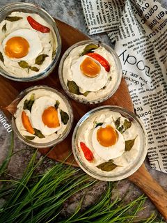 Foto resep Pepes Tahu Telur Asin (Tanpa Daun)