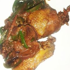 Marinated kienyeji chicken A picture of Marinated kienyeji chicken.