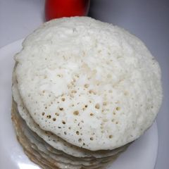 A picture of Rice pan cake (Sinasir).