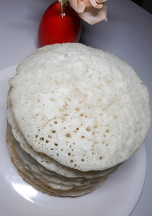 A picture of Rice pan cake (Sinasir).