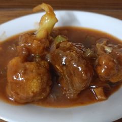 Gobhi Gravy Manchurian A picture of Gobhi Gravy Manchurian.
