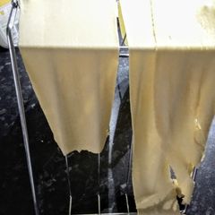 A picture of Homemade pasta.