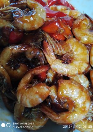 Foto resep Udang saus tiram simple
