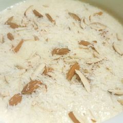 Rice Pudding/ Kheer Recipe😍 A picture of Rice Pudding/ Kheer Recipe😍.