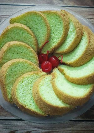 Foto resep Chiffon Cake Pandan Tepung Beras