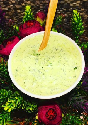 Una foto de Mayonesa Casera con Cilantro