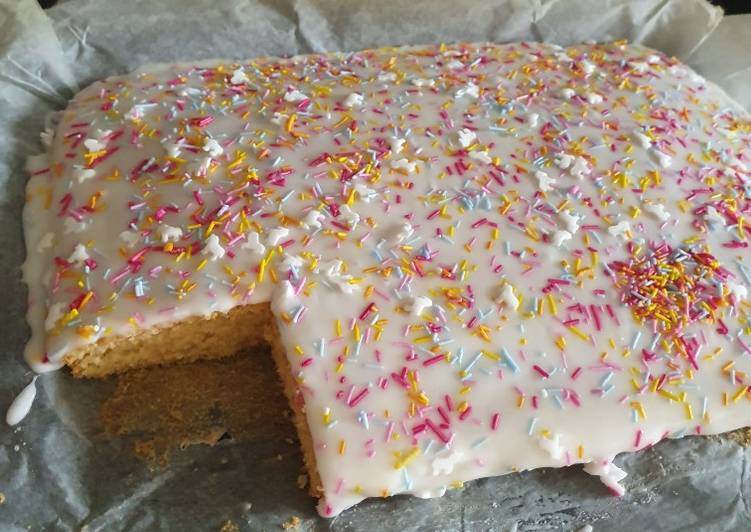 Step-by-Step Guide to Prepare Ultimate Old school sponge cake 👌