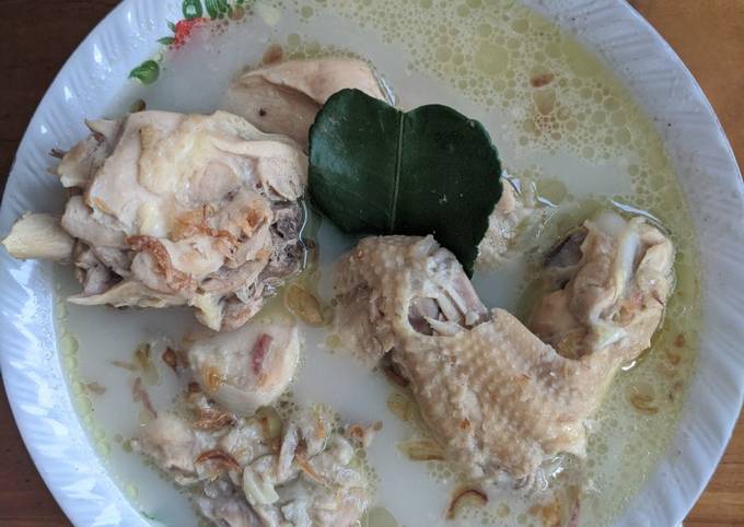 Opor Ayam Kuah Putih