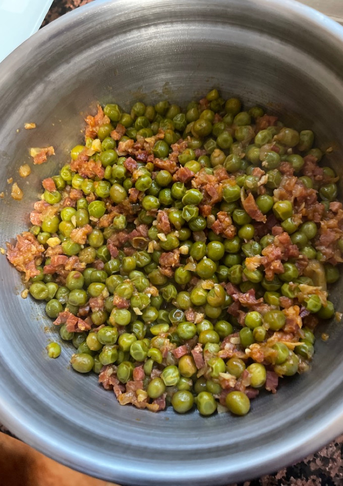 Una foto de Guisantes con jamón (Mambo)