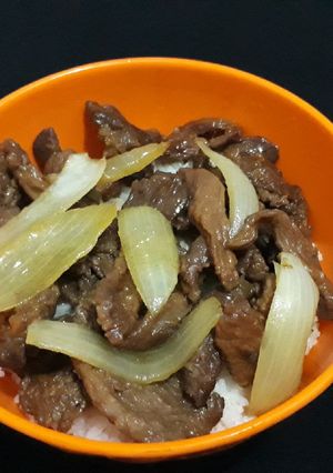Foto resep Daging Gyudon ala Yoshin*ya Homemade
