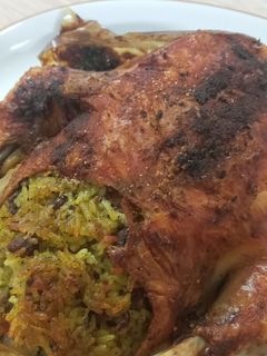 صورة لوصفة دجاج محشي 😋❤