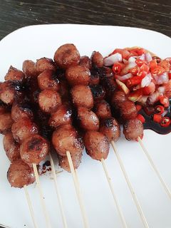 Foto resep Sate Bakso Ikan