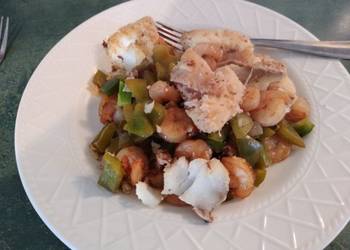 Easiest Way to Make Appetizing COD shrimp meal for 2 