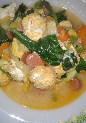 Foto resep Capcay tofu