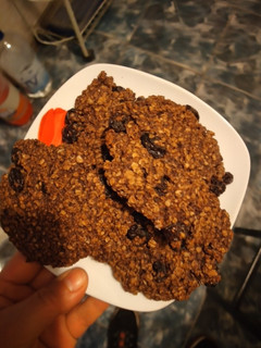 Una foto de Galletas de avena y pasas
