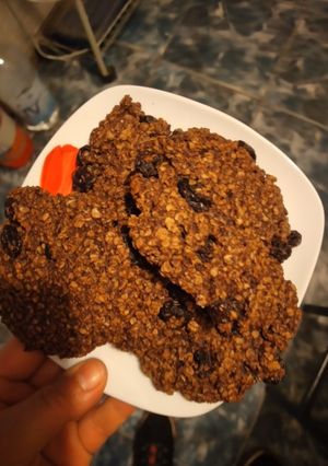 Una foto de Galletas de avena y pasas