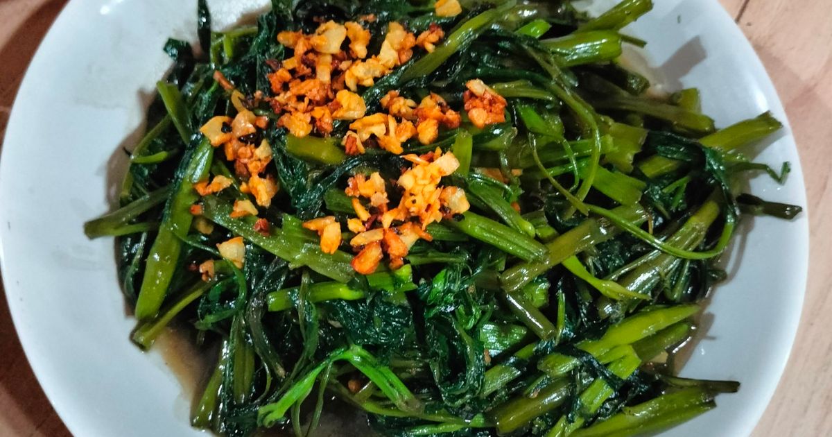 Kangkung cah bawang putih