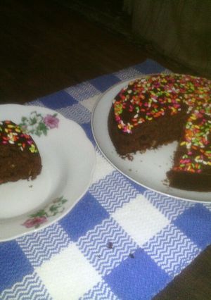 A picture of Dates & peanut cake.