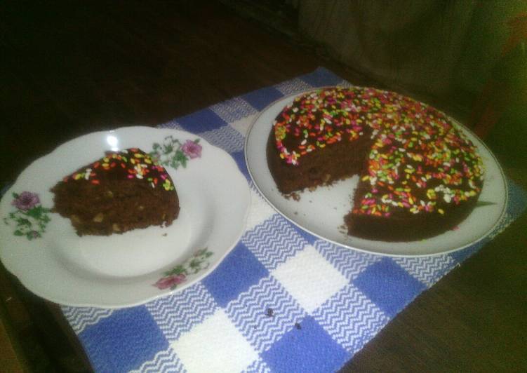 How to Make Super Quick Homemade Dates &amp; peanut cake