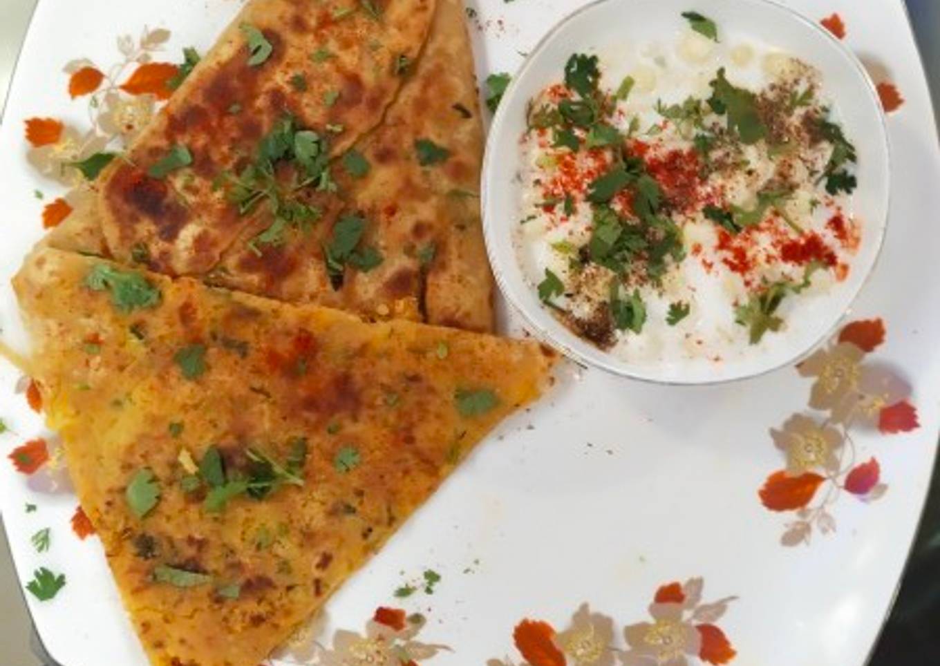 Peri Peri Gobhi Paratha