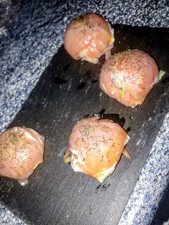 Una foto de Bombones de Salmón