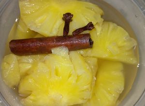 Foto resep Setup Nanas dengan Kayu Manis dan Cengkeh