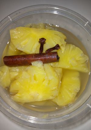 Foto resep Setup Nanas dengan Kayu Manis dan Cengkeh