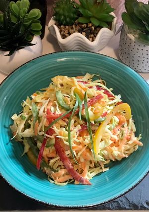 A picture of Coleslaw Salad.
