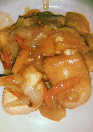 Foto resep Ayam Nugget Saos Pedas
