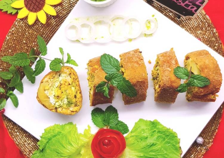 Step-by-Step Guide to Prepare Quick Chicken Guldasta Roll