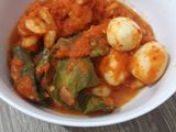Udang Balado Telur Puyuh
