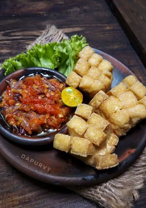 Foto resep TAHU domino SAMBAL BAWANG MERAH