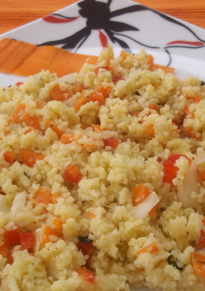 Una foto de Couscous de hortalizas y fresquito