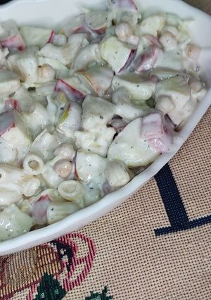 A picture of Russian salad / easy and fast.