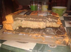 Una foto de Torta de cumpleaños