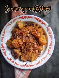 Foto resep Semur ayam Betawi