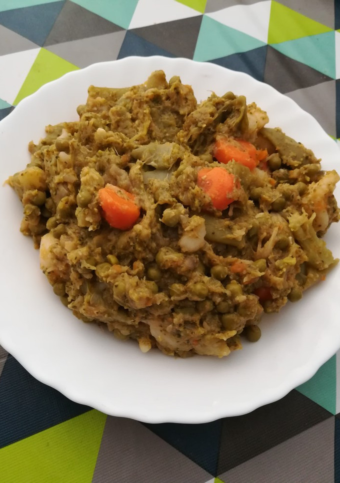 Una foto de Menestra de verduras