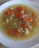 Sopa de escudella vegetal