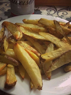 Una foto de Papas fritas falsas