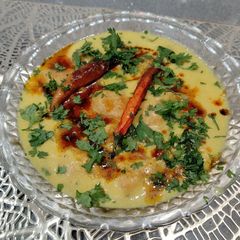 A picture of Bihari Style Kadhi Badi.