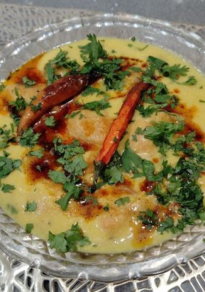 A picture of Bihari Style Kadhi Badi.