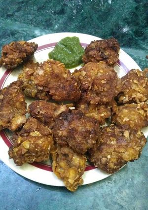 A picture of Fried chicken.