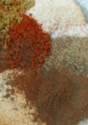 A picture of Czechoslovakian Spices for recipes.