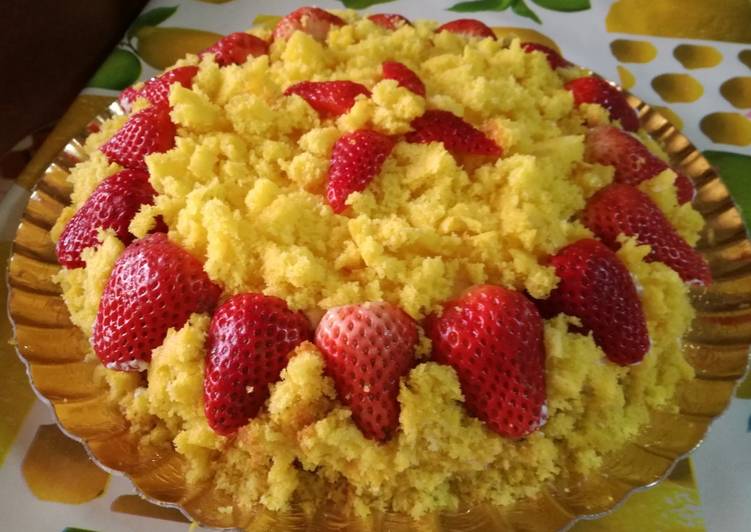 Torta mimosa a modo mio