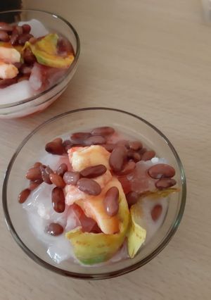 Foto resep Es Kacang Merah