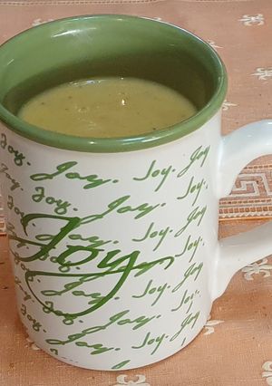 Una foto de Atole de mango