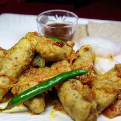 A picture of Chicken Dum Kabab.