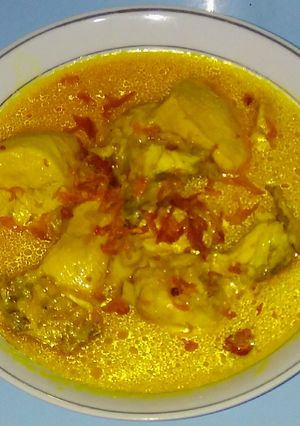 Foto resep Ayam kuah santan
