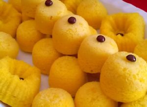 Foto resep Bolu kukus sirup orange abc👍